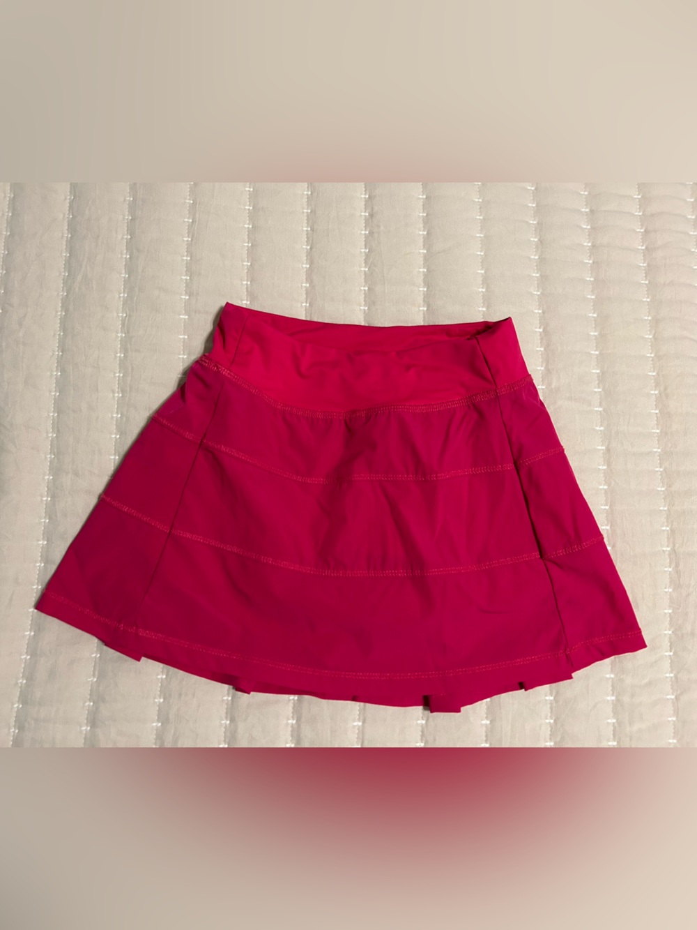 Lululemon Girls Fuchsia Pink Golf Skort